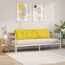 Rygpude Lys Gul 180 x 19 x 50 cm Stof