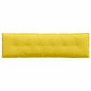 Rygpude Lys Gul 180 x 19 x 50 cm Stof