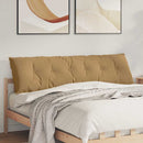 Rygpude Brun 180 x 50 cm Velourstof