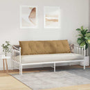 Rygpude Brun 180 x 50 cm Velourstof