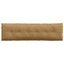 Rygpude Brun 180 x 50 cm Velourstof