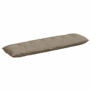Rygpude Gråbrun 180 x 50 cm Mikrofiberstof