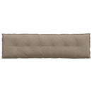 Rygpude Gråbrun 180 x 50 cm Mikrofiberstof
