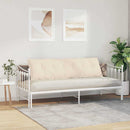 Rygpude Beige 180 x 50 cm Mikrofiberstof
