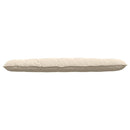 Rygpude Beige 180 x 50 cm Mikrofiberstof
