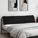 Rygpude Sort 200 x 19 x 50 cm Stof