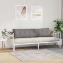 Rygpude Gråbrun 200 x 19 x 50 cm Stof