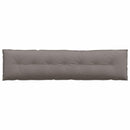 Rygpude Gråbrun 200 x 19 x 50 cm Stof