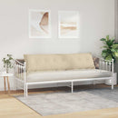 Rygpude Creme 200 x 19 x 50 cm Stof
