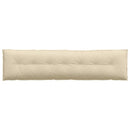 Rygpude Creme 200 x 19 x 50 cm Stof