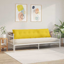 Rygpude Lys Gul 200 x 19 x 50 cm Stof