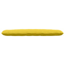 Rygpude Lys Gul 200 x 19 x 50 cm Stof