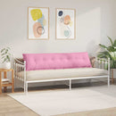 Rygpude Lyserød 200 x 19 x 50 cm Stof