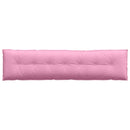 Rygpude Lyserød 200 x 19 x 50 cm Stof