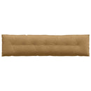 Rygpude Brun 200 x 50 cm Velourstof
