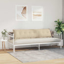 Rygpude Creme 200 x 50 cm Mikrofiberstof