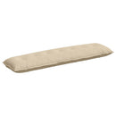 Rygpude Creme 200 x 50 cm Mikrofiberstof