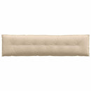 Rygpude Creme 200 x 50 cm Mikrofiberstof