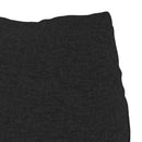 Rygpude Sort 45 x 20 x 35 cm Stof