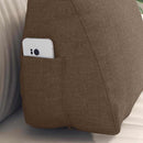 Rygpude Brun 45 x 20 x 35 cm Stof