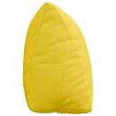 Rygpude Lys Gul 45 x 20 x 35 cm Stof