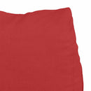 Rygpude Rød 45 x 20 x 35 cm Stof