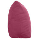 Rygpude Vinrød 45 x 20 x 35 cm Velourstof