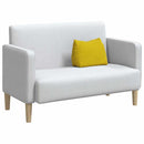 Rygpude Gul 45 x 20 x 35 cm Velourstof