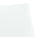 Rygpude Hvid 60 x 20 x 50 cm Stof