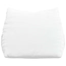 Rygpude Hvid 60 x 20 x 50 cm Stof