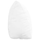 Rygpude Hvid 60 x 20 x 50 cm Stof