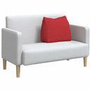 Rygpude Rød 60 x 20 x 50 cm Stof