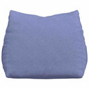 Rygpude Jeans blå 60 x 20 x 50 cm Stof