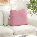 Rygpude Lyserød 60 x 20 x 50 cm Velourstof