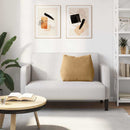 Rygpude Brun 60 x 20 x 50 cm Velourstof