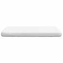 Sædepuder 4 pcs Hvid 40 x 40 x 3 cm Stof