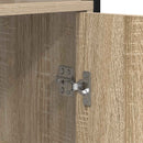 Bogskab Sonoma eg 40 x 24 x 161 cm Konstrueret træ
