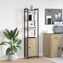 Bogskab Sonoma eg 40 x 24 x 161 cm Konstrueret træ