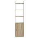 Bogskab Sonoma eg 40 x 24 x 161 cm Konstrueret træ