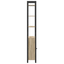 Bogskab Sonoma eg 40 x 24 x 161 cm Konstrueret træ