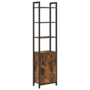 Bogskab Røget eg 40 x 24 x 161 cm Konstrueret træ