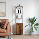 Bogskab Gammelt træ 40 x 24 x 161 cm Konstrueret træ