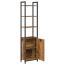 Bogskab Gammelt træ 40 x 24 x 161 cm Konstrueret træ