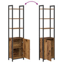 Bogskab Gammelt træ 40 x 24 x 161 cm Konstrueret træ