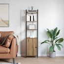 Bogskab Artisan Egetræ 40 x 24 x 161 cm Konstrueret træ