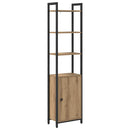 Bogskab Artisan Egetræ 40 x 24 x 161 cm Konstrueret træ