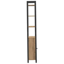 Bogskab Artisan Egetræ 40 x 24 x 161 cm Konstrueret træ