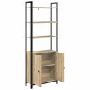 Bogskab Sonoma eg 60 x 24 x 161 cm Konstrueret træ
