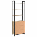Bogskab Sonoma eg 60 x 24 x 161 cm Konstrueret træ