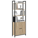 Bogskab Sonoma eg 60 x 24 x 161 cm Konstrueret træ